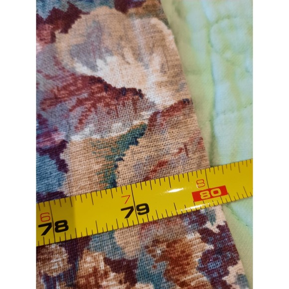 3 Vintage 80's Curtron Valances Curtains Floral Print Fabric Pattern - Picture 4 of 5